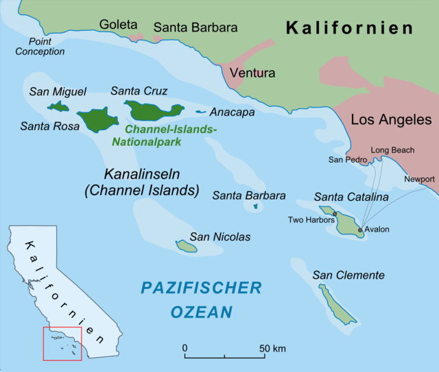 Datei:Californian Channel Islands map de.png
